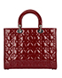 Large Lady Dior Bag, back view